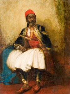Portrait of a Moor in National Costume by Thomas Kent Pelham